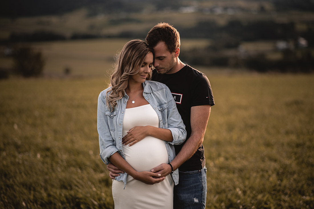 Babybauch Foto-Shooting