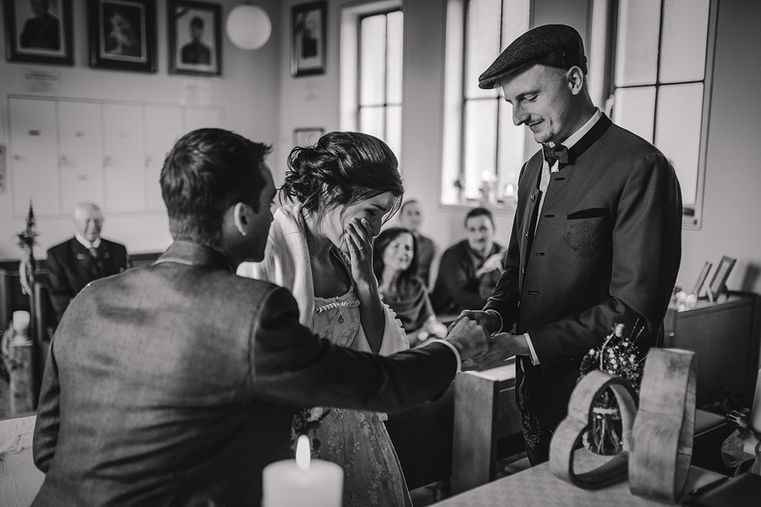 Ringübergabe emotional Hochzeit