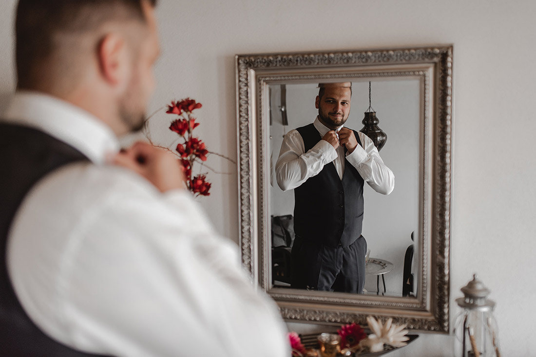 Getting Ready Hochzeit