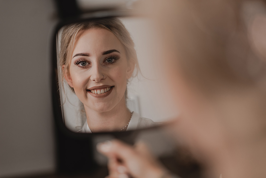 Gettin Ready Hochzeit Spiegel